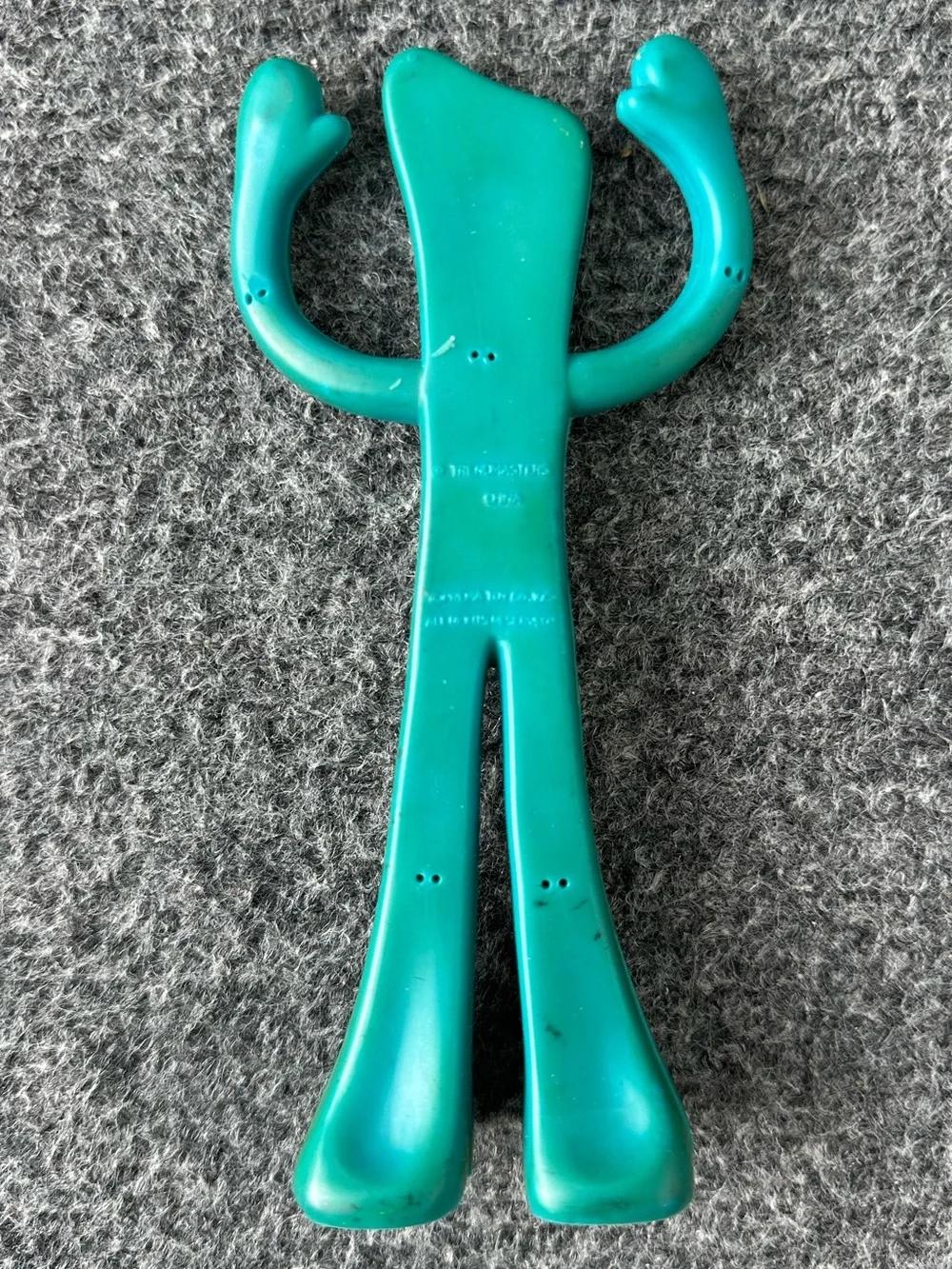 Vintage Gumby Bendable Rubber Action Figure Retro Toy 6